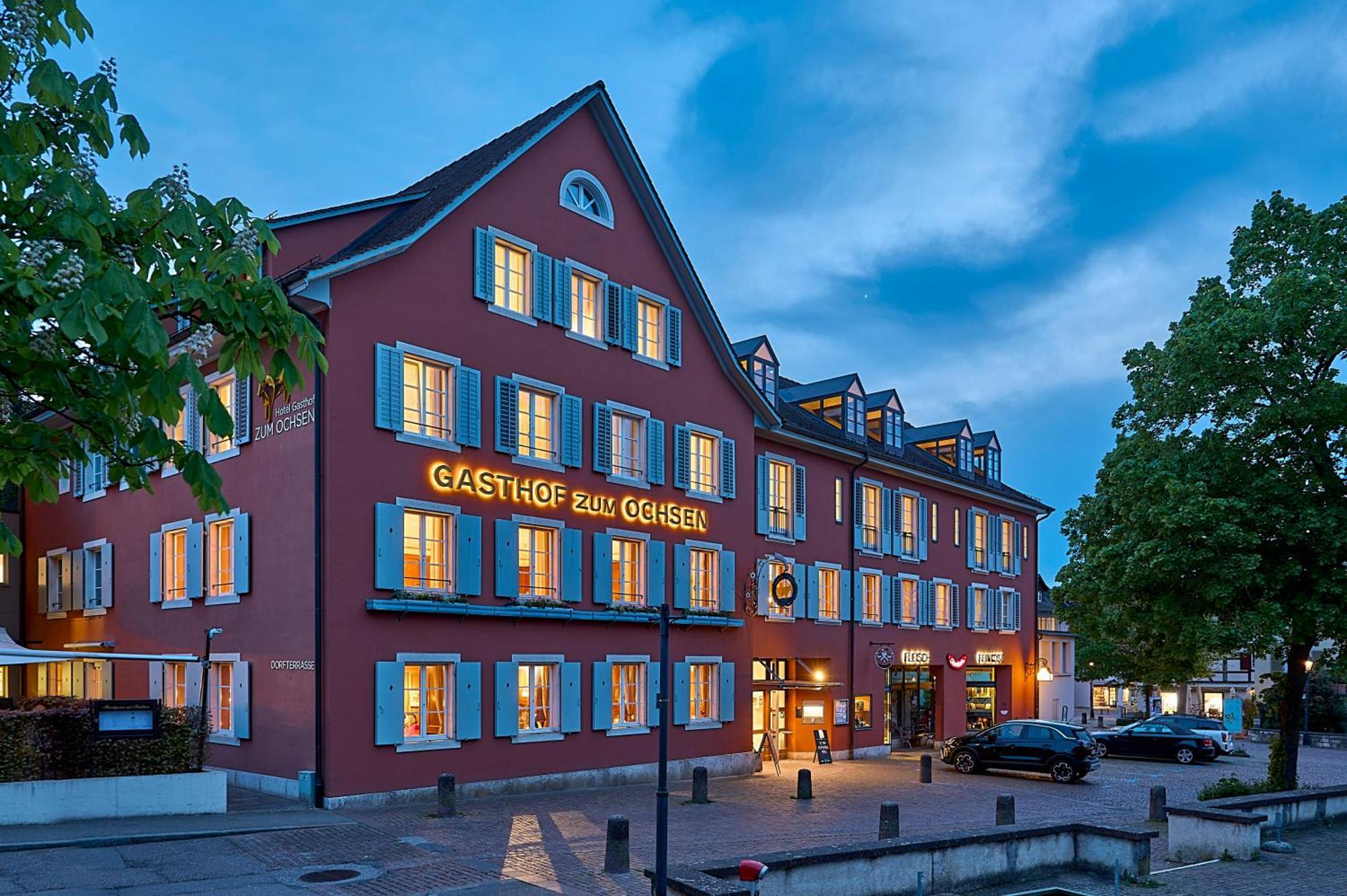 Hotel Gasthof Zum Ochsen อาร์เลสไฮม์ ภายนอก รูปภาพ